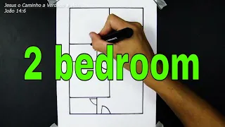 How to Draw a 2 Bedroom House Plan: Step-by-Step