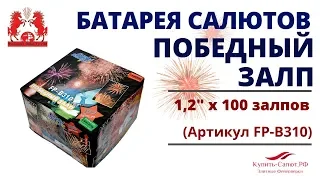 Фейерверк ПОБЕДНЫЙ ЗАЛП (1,2'' х 100) FP-B310