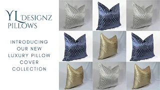 Introducing YL Designs Home Decor Luxury Pillow Collection