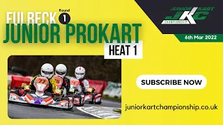 CKC 2022 | Round 1 - Fulbeck | Junior Pro Kart | Heat 1