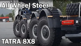 Tatra Phoenix 8X8 All Wheel Steer