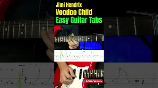 [Easy Tabs] Voodoo Child - Jimi Hendrix Guitar Tutorial