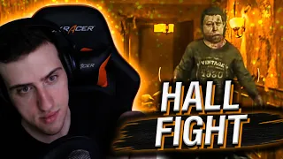 HALL FIGHT // РЕАКЦИЯ HELLYEAHPLAY