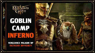 One Shotting Goblin Camp Made Simple | Baldur's Gate 3 Paladin Gameplay (BG3 Mods) #6