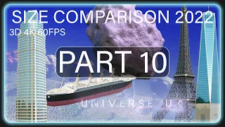 ULTIMATE Size Comparison 2022 (Part 10) 3D 4K 60FPS