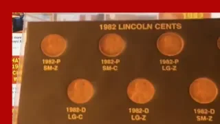 1982 Pennies- Collectible Lincoln Cent set winner announced! Pennies to look for!