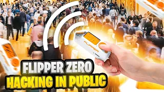 Flipper Zero Hacking In Public Compilation