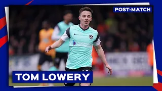 Tom Lowery post-match | Cambridge United 0-1 Pompey