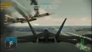 Ace Combat Assault Horizon Final missions with end credits