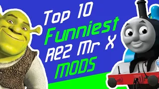Top 10 Funniest Resident Evil 2 Mr X MODS | Shrek mod | Thomas Mod | Goose Game Mod