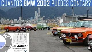 BMW 2002 50 year celebration in Colombia | Wide range of models in this classic car show
