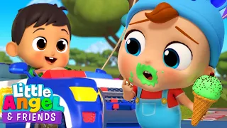 Oopsie Doopsie Playtime Song with Baby John | Little Angel And Friends Kid Songs