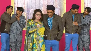 Amjad Rana with Sana Khan  and Zulfi | Comedy Clip | Stage Drama 2022 | Punjabi Stage Drama