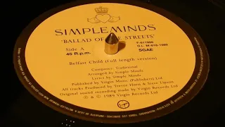 SIMPLE MINDS - Belfast Child - 4K - Vinyl - Vinilo