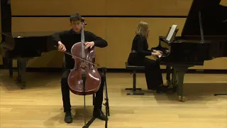 Eyal Kalev Guetzkow playing Weinberg's Cello Concerto, 1st movement, Jan 22, 2023.