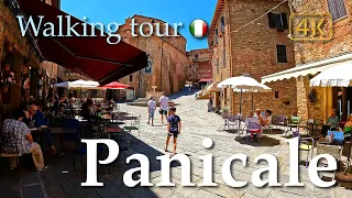 Panicale (Umbria), Italy【Walking Tour】History in Subtitles - 4K