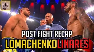 Vasyl Lomachenko vs Jorge Linares - Post Fight Recap