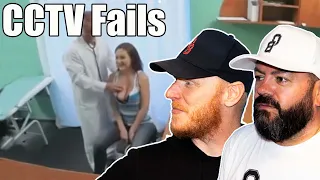 CCTV Fails REACTION | OFFICE BLOKES REACT!!