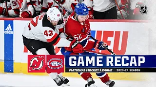 Devils @ Canadiens 9/25 | NHL Highlights 2023