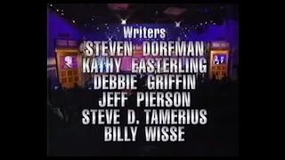 Jeopardy Full Credit Roll 11-15-1996