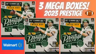 2023 Prestige Football Mega Boxes from Walmart How Many Autos Did I Get?