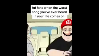 fnf fans when the  ̶w̶o̶r̶s̶t̶  best song you've ever heard in your life comes on