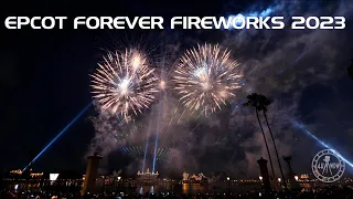 EPCOT Forever Fireworks 2023 Full Show in 4K | Walt Disney World Orlando Florida July 2023