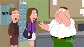 Family Guy Clip: A New Female Co Worker Who's Deaf