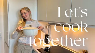 kitchen diaries I cooking my comfort meal and chatting