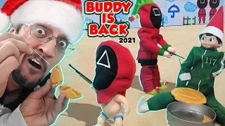 SQUID GAMES Elf on the Shelf Version: Dalgona Candy + SAD DOGGY NEWS (FV Family 2021 Buddy 2021)