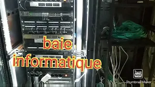 câblage d'une baie informatique #shorts