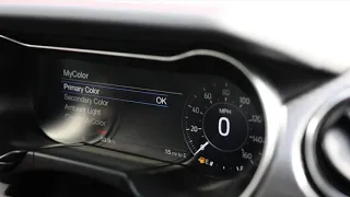 Navigating the Ford Mustang Digital Dash
