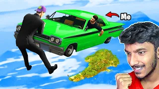 I finished the 99.9% IMPOSSIBLE Car Stunt Race In GTA 5 - GTA 5 Funny moments