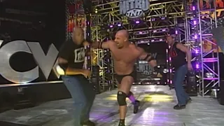 Goldberg See’s Off The Wolfpack Closing Out WCW Nitro 24th January 1999