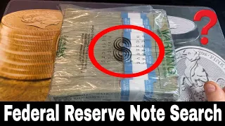 Searching Federal Reserve Notes for Star Notes and Cool Serial Numbers