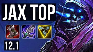 JAX vs SETT (TOP) | Rank 2 Jax, Quadra, Dominating, Rank 13 | KR Challenger | 12.1