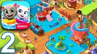 TALKING TOM POOL Gameplay Walkthrough Part 3 - Pirate Cove (iOS Android)