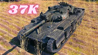 37K Spot Damage with T-100 LT  & T-100 LT  World of Tanks Replays
