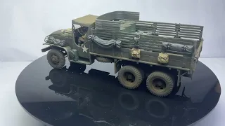 Tamiya 2 1/2 ton truck and fuel can set in 1/35