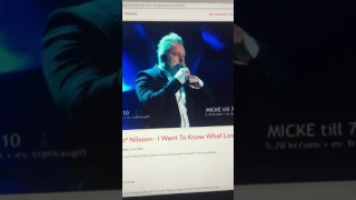 Micke Mojo Nilsson 'I Want To Know What Love Is' The Voice Sweden