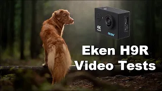 Камера Eken H9R Video test (4k 50fps Render)