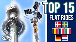 TOP 15 Flat Rides Ridden | 2022 Edition