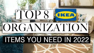 8 DESIGNER APPROVED IKEA ORGANIZATION ITEMS EVERYONE SHOULD HAVE 2022 II IKEA SHOP WITH ME