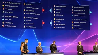 Sorteggio dei gironi Champions League, ecco chi hanno trovato le italiane.