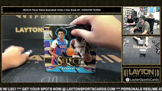 2023/24 Panini Select Basketball Hobby 3 Box Break #3