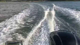 Quicksilver 640 PilotHouse and 2020 Mercury F115 Top speed run