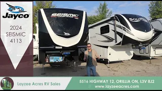 2024 Jayco Seismic 4113 - When it Turned 18, it's Parents Moved Out! - Layzee Acres RV Sales