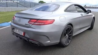 Mercedes S63 AMG Coupe w/ Akrapovic exhaust - SOUNDS!