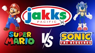 Jakks Pacific World of Nintendo and Sonic the Hedgehog 2.5 Inch Figure Unboxing and Comparison!