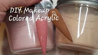 How to make Color Acrylic | DIY ACRYLIC COLORS